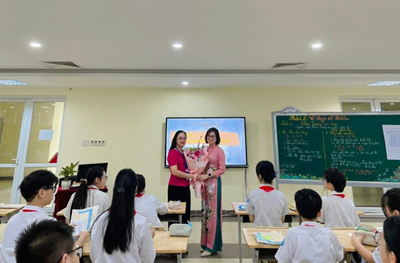 Chuyên đề báo cáo tiết thi Giáo viên dạy giỏi cấp thành phố năm học  2023-2024 của cô giáo Lê Thị Hồng Đăng tại trường THCS CLC Chu Văn An