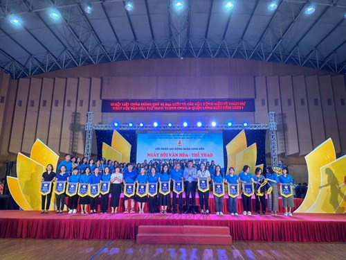 Ngày hội văn hóa thể thao trong CNVCLĐ Quận Long Biên năm 2023