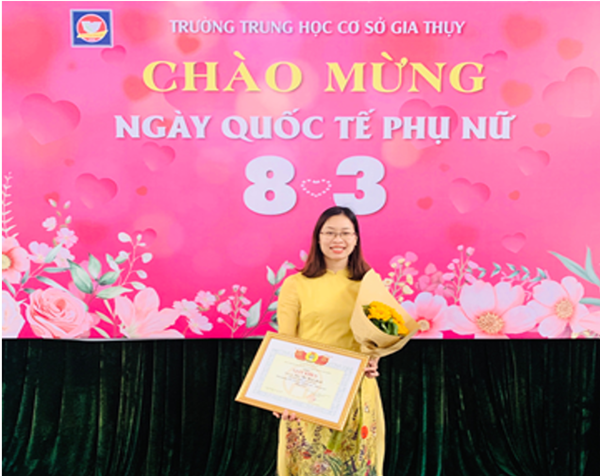 “Giỏi việc nước – Đảm việc nhà ” – Cô giáo Đào Thị Hoài Linh – Giáo viên giải Nhất môn Toán cấp Thành Phố