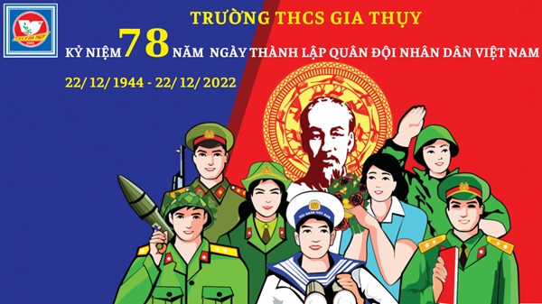 Kỷ niệm 78 năm ngày thành lập quân đội nhân dân Việt Nam 22/12/1944 - 22/12/2022