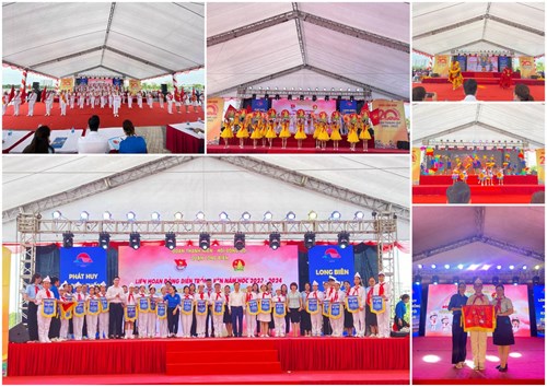 Trường THCS Lê Quý Đôn tham gia biểu diễn nghệ thuật trống kèn năm học 2023-2024