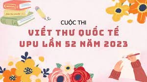 Cuộc thi Viết thư UPU lần thứ 52 trên địa bàn thành phố Hà Nội