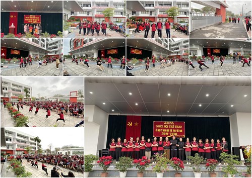 Trường THCS Lê Quý Đôn tổ chức Ngày hội thể thao 