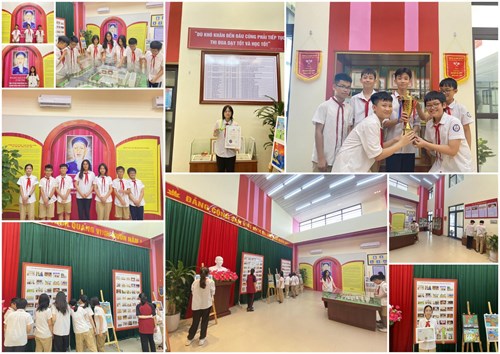 Công trình của liên đội chào mừng 20 năm thành lập quận Long Biên