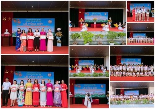 Trường THCS Lê Quý Đôn tổ chức lễ tổng kết năm học 2022-2023