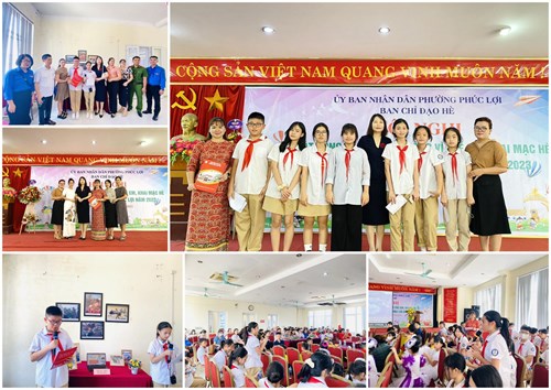Trường THCS Lê Quý Đôn tham dự diễn đàn trẻ em phường Phúc Lợi