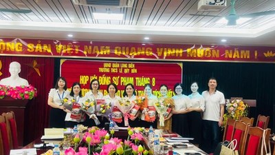 Họp Hội đồng sư phạm tháng 8/2024