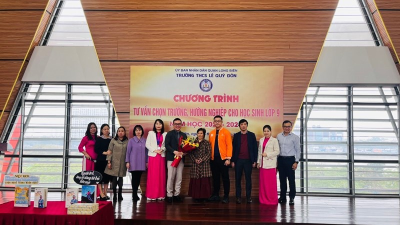 Trường THCS Lê Quý Đôn tổ chức chương trình tư vấn chọn trường hướng nghiệp cho học sinh lớp 9