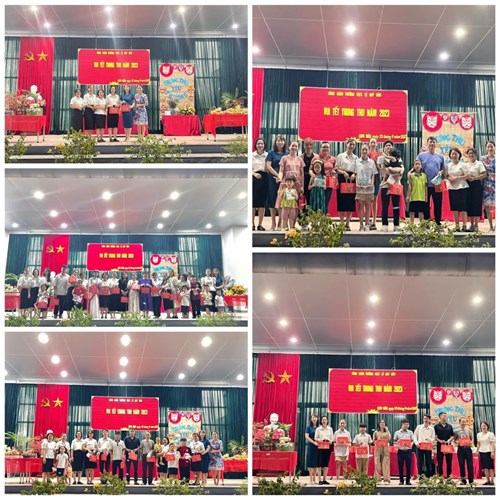 Trường THCS Lê Quý Đôn tổ chức vui tết Trung thu cho CB, GV, NV