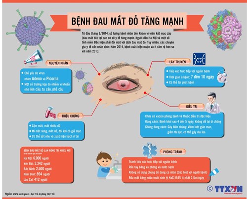 Tuyên truyền về phòng chống bệnh đau mắt đỏ