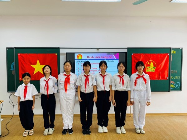 Trường THCS Long Biên tổ chức thành công Đại hội Liên đội nhiệm kì  2023 – 2024