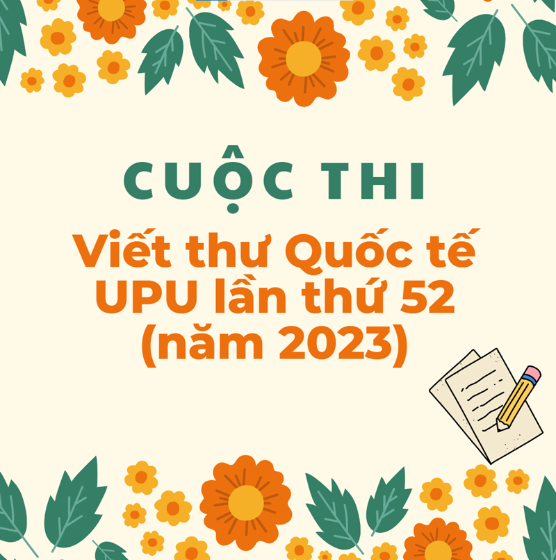 Triển khai cuộc thi viết thư UPU lần thứ 52 (năm 2023) trên địa bàn thành phố Hà Nội