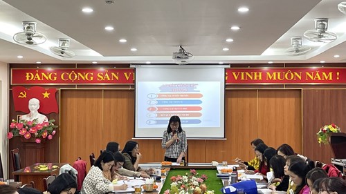 Trường THCS Ngọc Lâm tổ chức họp Hội đồng sư phạm tháng 4/2023
