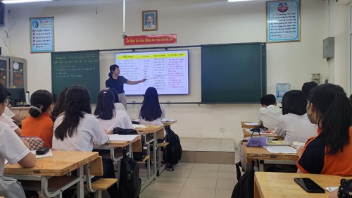 Giao lưu sinh hoạt chuyên môn 05/2023 giữa  trường THCS Ngọc Lâm và trường THCS Bồ Đề - Chuyên đề ôn thi vào lớp 10 THPT môn Ngữ văn