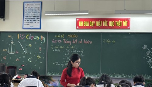 Trường THCS Nguyễn Bỉnh Khiêm tham gia thi Giáo viên dạy giỏi cấp Quận năm học 2022-2023