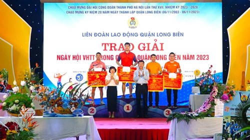 Công đoàn trường THCS Nguyễn Bỉnh Khiêm tích cực tham gia và hoàn thành tốt  Ngày hội Văn hóa-Thể thao  trong CNVCLĐ quận Long Biên năm 2023