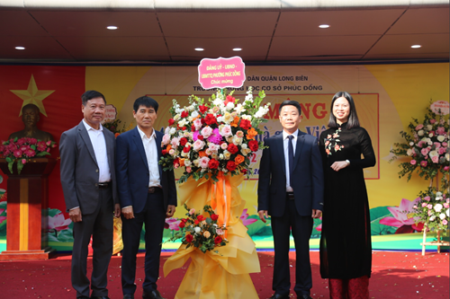 Trường THCS Phúc Đồng tổ chức chào mừng 41 năm ngày nhà giáo Việt Nam 20 -11