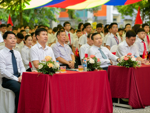 Lễ khai giảng năm học 2023 - 2024 của trường THCS Phúc Đồng