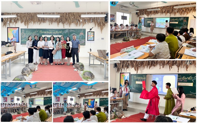 Chúc mừng cô giáo Ngô Hương Quỳnh hoàn thành xuất sắc tiết thi Giáo viên dạy giỏi cấp Thành phố môn Lịch sử năm học 2023-2024
