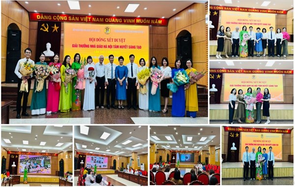 Cô giáo Phạm Thanh Dung tham gia báo cáo xét duyệt giải thưởng  Nhà giáo Hà Nội tâm huyết, sáng tạo lần thứ 7 năm 2023 