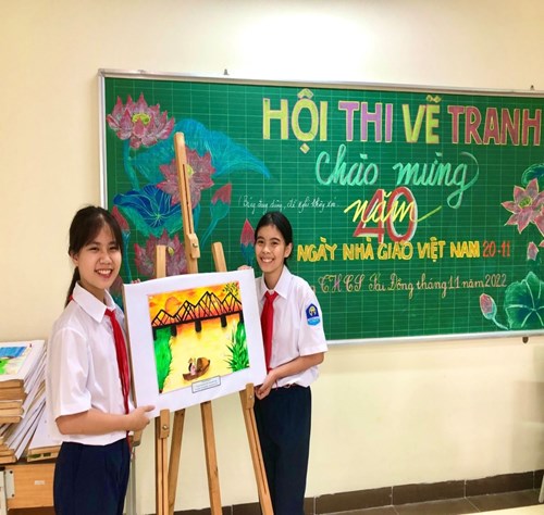 Trường THCS Sài Đồng tổ chức các hoạt động chào mừng kỷ niệm 40 năm Ngày Nhà giáo Việt Nam (20/11/1982 - 20/11/2022)