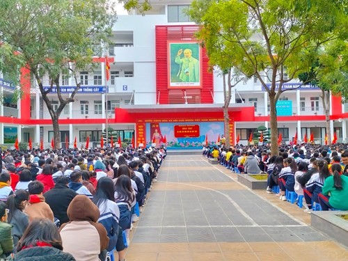 Trường THCS Thạch Bàn tổ chức lễ khai mạc hội khỏe phù đổng năm học 2023-2024