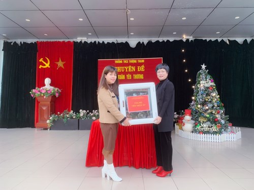 Trường THCS Thượng Thanh ủng hộ  Tết nhân ái  Xuân Quý Mão năm 2023