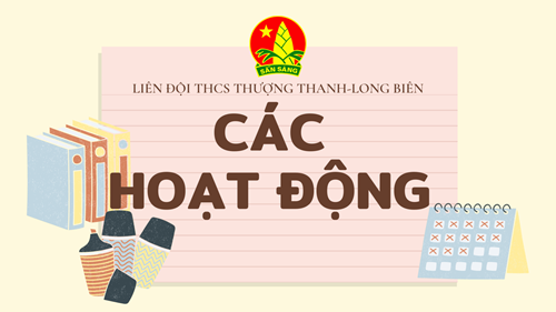 Trường THCS Thượng Thanh tham gia Lễ phát động tháng hành động vì trẻ em phường Thượng Thanh năm 2023
