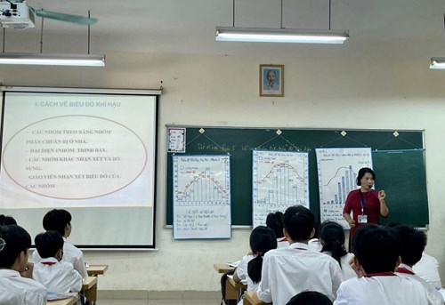 Chuyên đề Địa lý lớp 8 tại trường THCS Việt Hưng