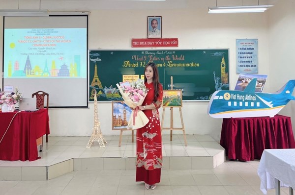 Tấm gương người tốt việc tốt  về cô giáo Nguyễn Thùy Liên