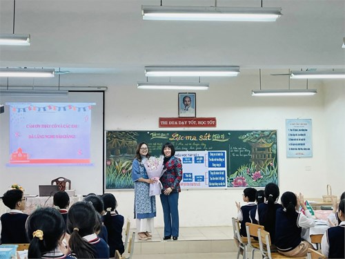 Trường THCS Việt Hưng tham gia Hội thi Giáo viên dạy giỏi cấp Quận năm học 2023-2024