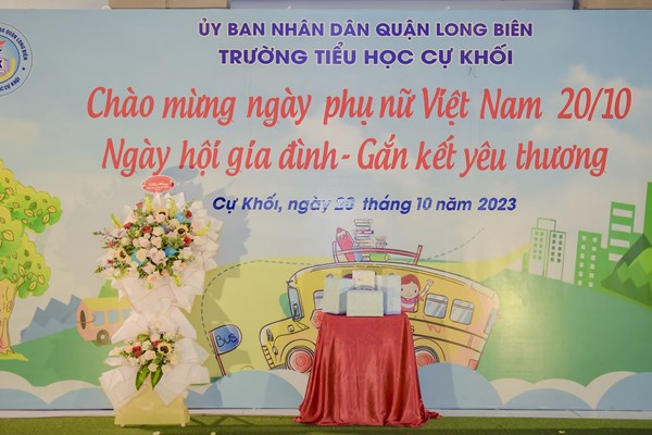 Công Đoàn Trường Tiểu Học Cự Khối Tổ Chức Kỉ Niệm Ngày Phụ Nữ Việt Nam Và Ngày Hội Gia Đình Gắn Kết Yêu Thương