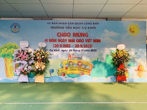 Trường Tiểu Học Cự Khối  Kỷ Niệm 41 Năm Ngày Nhà Giáo Việt Nam 20 - 11