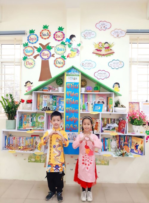 Hội thi  Thư viện góc lớp  Chào mừng ngày Sách Việt Nam 21 – 4 Năm học 2022 - 2023.