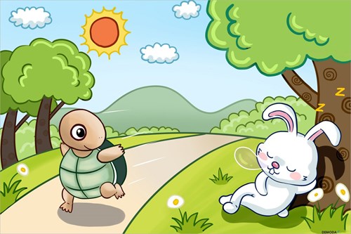 Truyện ngụ ngôn hiện đại: Rùa và Thỏ