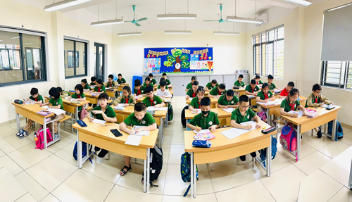 DKPS tổ chức hiệu quả, nghiêm túc kì thi KTĐK giữa HKII môn Toán - Tiếng Việt  lớp 4, 5