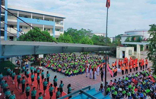 Trường TH Đức Giang tổ chức Hội khỏe Phù Đổng năm học 2022 - 2023