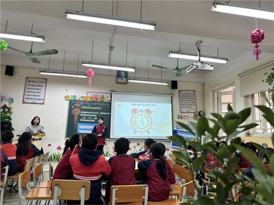 Tiết dạy chuyên đề Toán lớp 3 lồng ghép STEM thú vị của khối 3 - trường Tiểu học Giang Biên