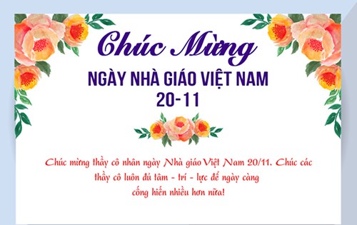 Các bài thơ hay chào mừng ngày nhà giáo Việt Nam 20/11.