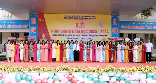 Trường Tiểu học Giang Biên- Chào đón năm học mới