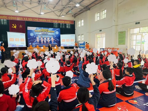 Trường Tiểu học Giang Biên chinh phục  Biệt đội khoa học Ismart   năm học 2022 - 2023