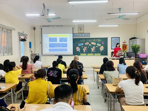 Trường Tiểu học Gia Thượng tổ chức họp phụ huynh học sinh cuối năm - Năm học 2022 - 2023