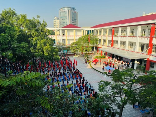 Trường Tiểu học Gia Thụy tổ chức Hội khỏe Phù Đổng cấp trường