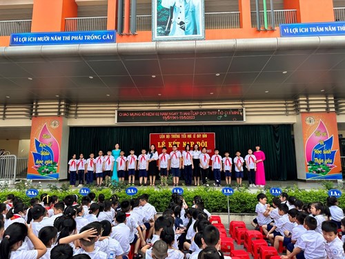  Trường Tiểu học Lê Quý Đôn chào mừng 82 năm ngày thành lập đội Thiếu niên Tiền phong Hồ Chí Minh ( 19/5/1941 - 19/ 5 / 2023)