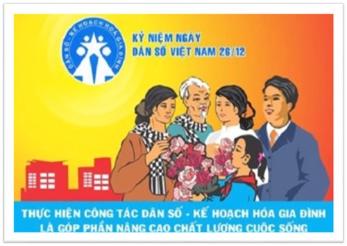 Tuyên truyền ngày dân số Việt Nam (26/12/1961 – 26/12/2023)