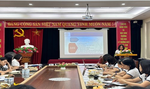 Trường Tiểu học Lý Thường Kiệt tổ chức triển khai nhiệm vụ năm học 2023 - 2024
