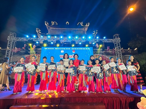 CLB Nhảy múa trường Tiểu học Ngọc lâm giành giải Nhất trong đêm chung kết cuộc thi “Tài năng nhí – Got Talent 2023” quận Long Biên.