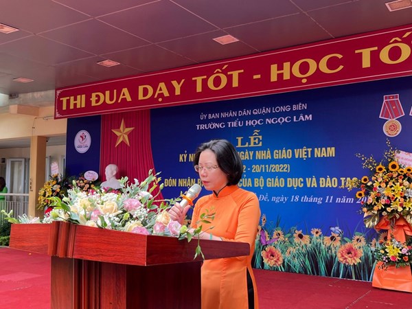 Tấm gương người tốt Cô Đỗ Thị Thanh Huyền - Chủ tịch Công đoàn, Phó bí thư chi bộ, Hiệu phó nhà trường
