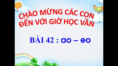 Tiếng Việt 1- tuần 10
