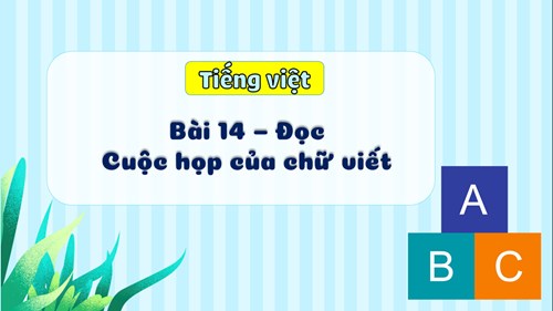 BGĐT - Tiếng Việt 3 - Tuần 7 - Tiết 44